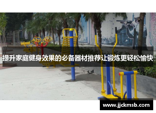 提升家庭健身效果的必备器材推荐让锻炼更轻松愉快